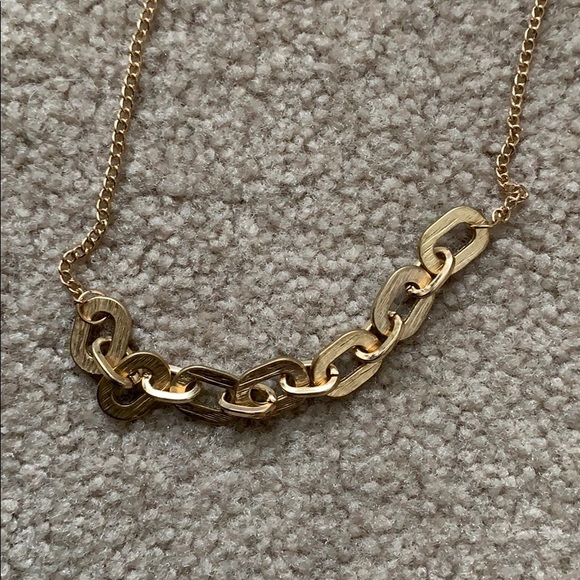 NWT light blue chain link necklace - Picture 4 of 4